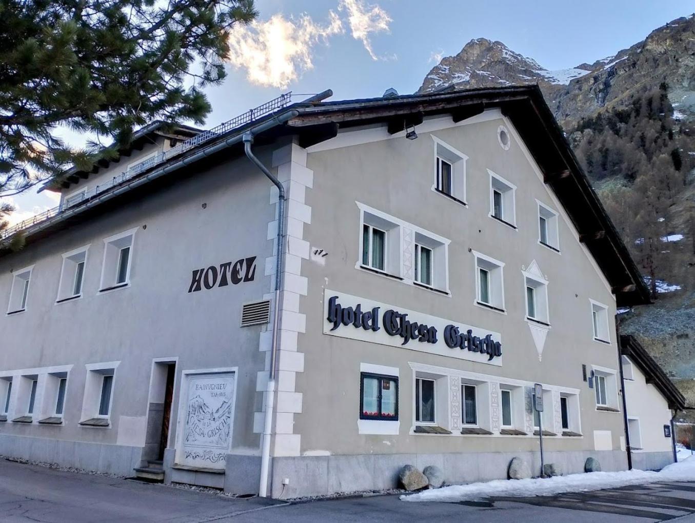 Hotel Chesa Grischa Sils Baselgia Eksteriør billede